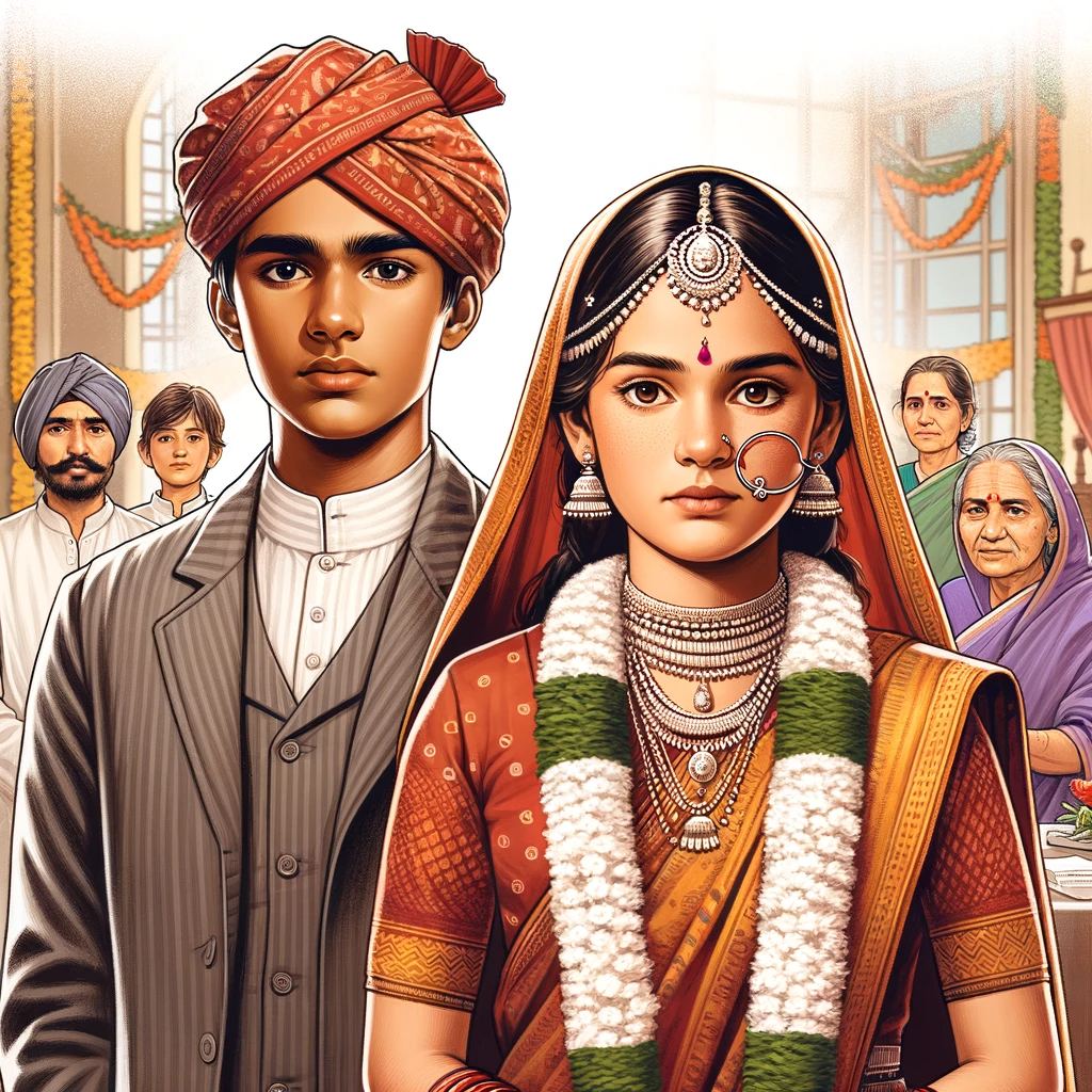 The marriage of Bhimrao Ambedkar's parents.